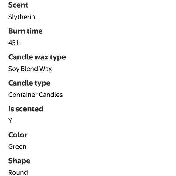 Harry Potter Slytherin 3-Wick Candle by Goose Creek 14.5 oz NEW - Picture 8 of 15